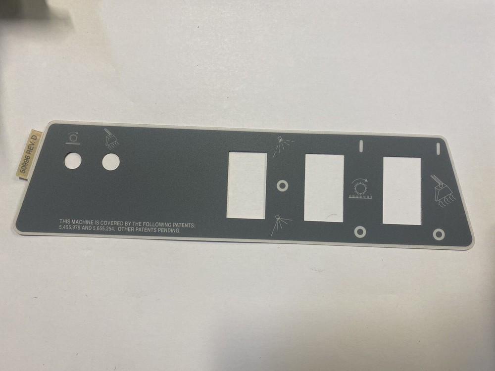 Karcher 8.639-850.0 Control Panel label, CLP/ADM