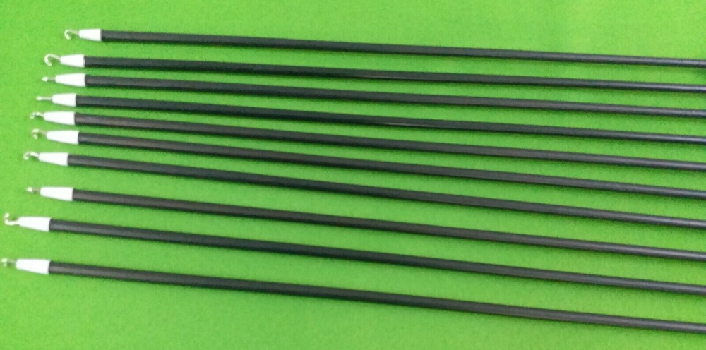10pc Laparoscopic J-Hook 5mmx330mm Laparoscopy Endoscopy Surgical Instruments
