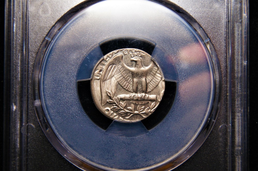 1965-98 Washington Quarter Mint Error Struck On 10C Planchet