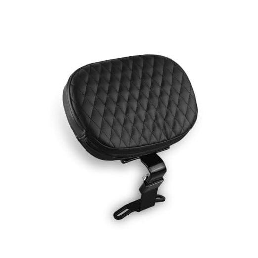 Adjustable Driver Rider Backrest Quick Release for Harley Softail 57-GB-1