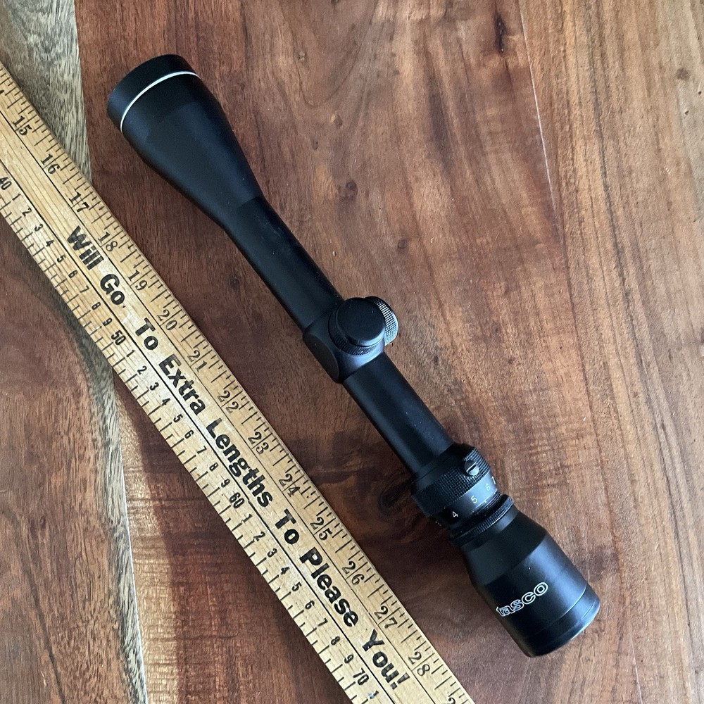 Tasco Rifle Scope 3x9 Black 1" Base