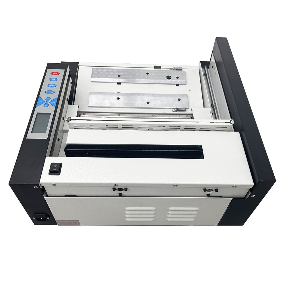110V Book Binding Glue Binder Upgrade Perfect Binding Machine with LCD Screen US