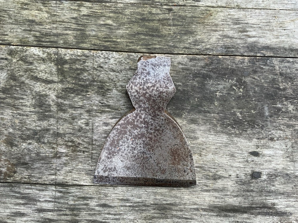 Vintage Large Broad Head Hewing Axe