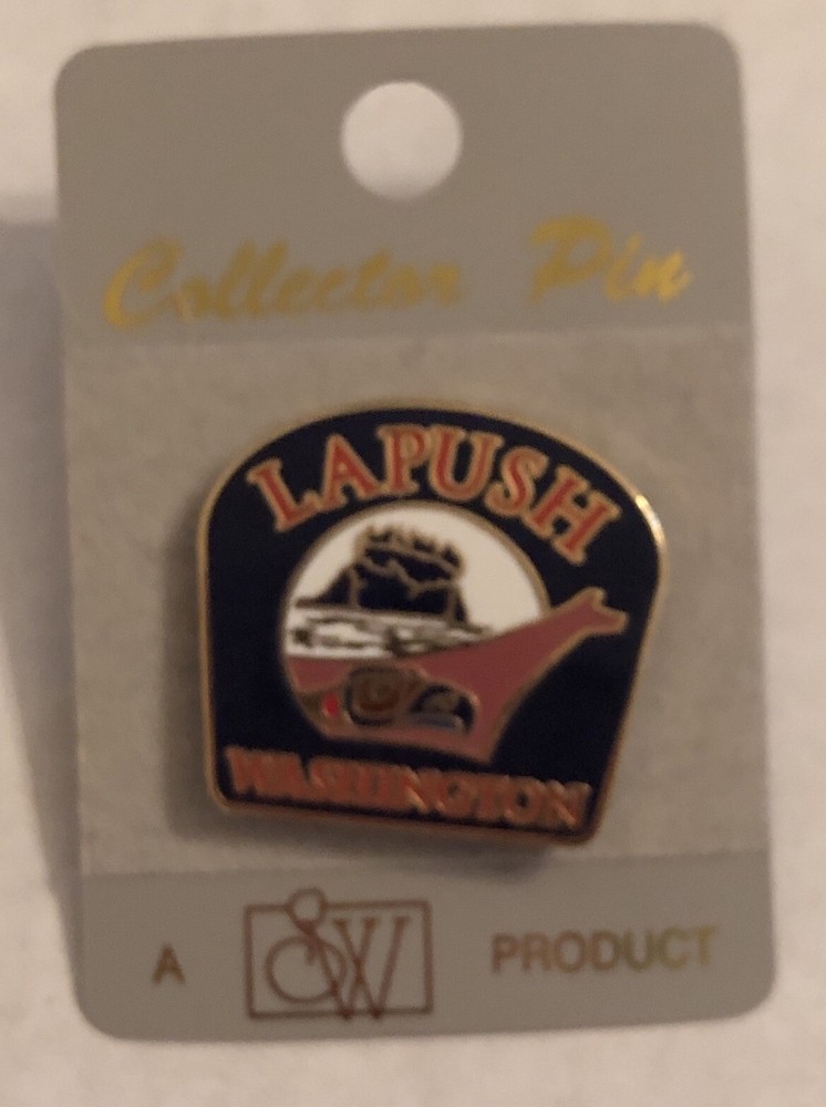Vintage Lapush Washington Collector Pin (C)