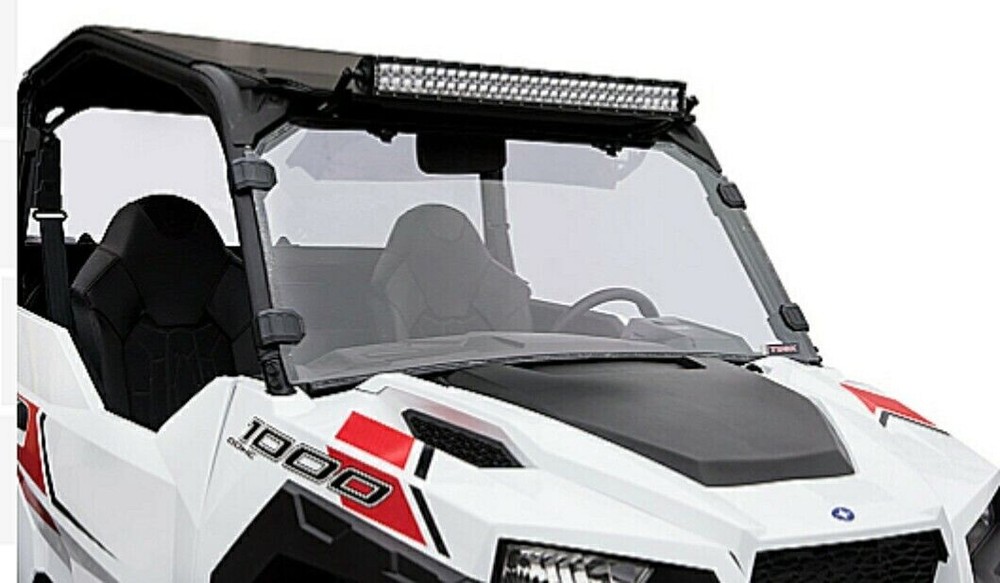 Tusk Removable Full Windshield Polaris General 1000 2016-2023 Windscreen