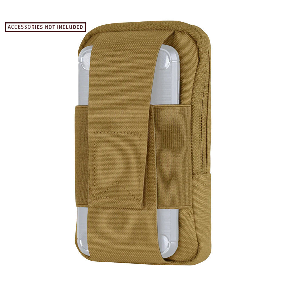 Tactical Hunting Modular MOLLE Phone Tech Utility Tool Case Pouch Coyote