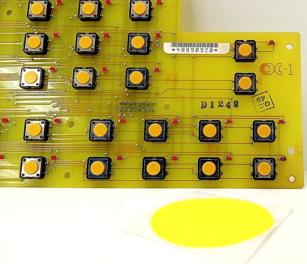 MILACRON CINCINNATI MILACRON 3-531-4444A PC BOARD KEYPAD OPERATOR PANEL