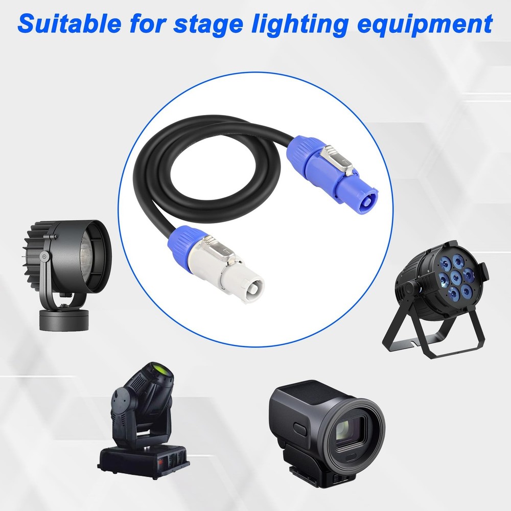XMSJSIY PowerCon Power Cable AC PowerCon Input to PowerCon Output 1... Fast Ship