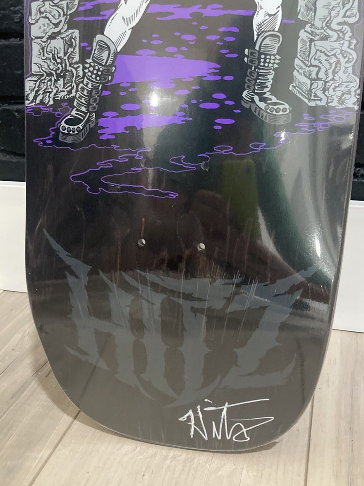 NEW 2024 SAM HITZ Signed Autographed CREATURE Battle Gate Pro Skateboard Deck