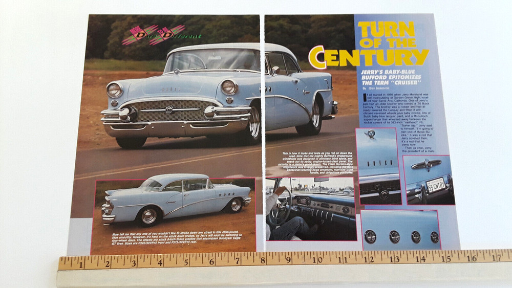 1955 BUICK CENTURY ORIGINAL 1990 ARTICLE