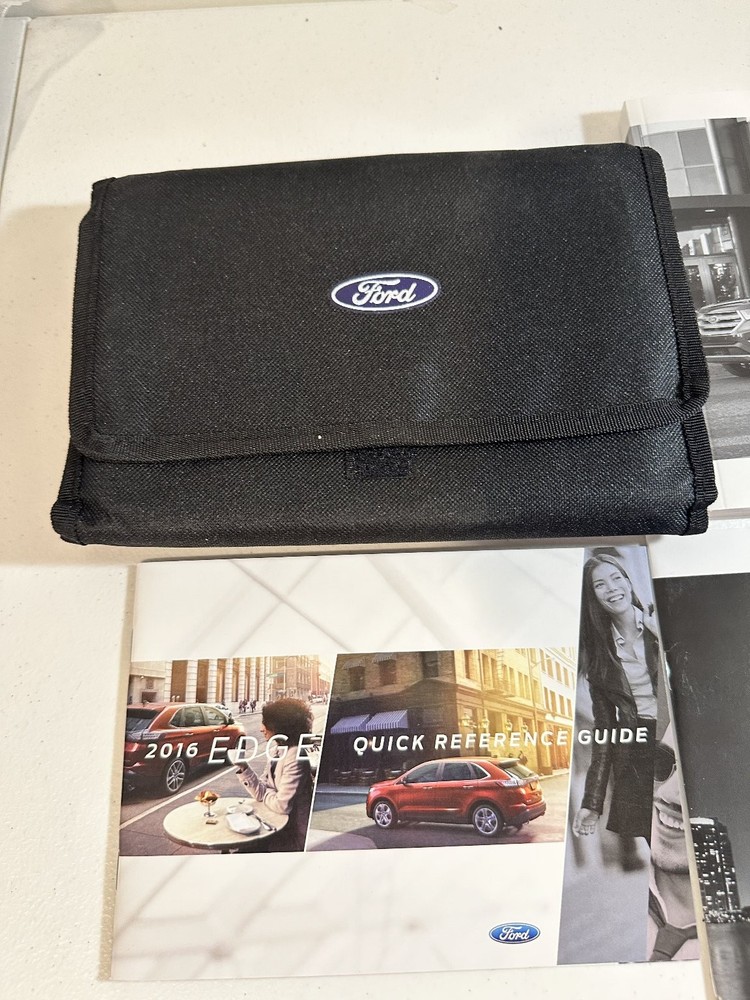 2016 Ford Edge Owner's Manual Set