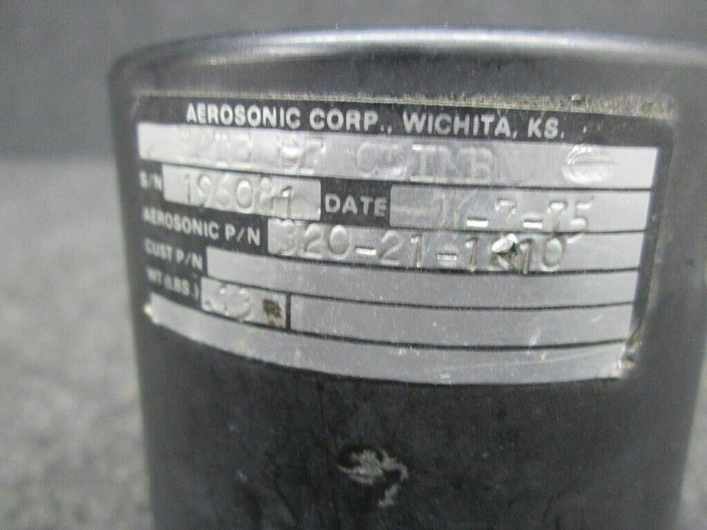 320-21-1210 Aerosonic Vertical Speed Indicator