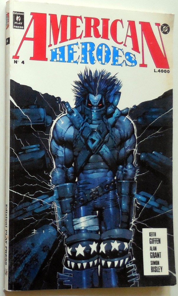 PLAY PRESS AMERICAN HEROES N.4 1992