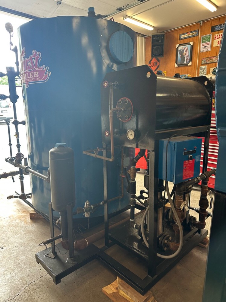 Hurst 50 HP Vertical Boiler Package