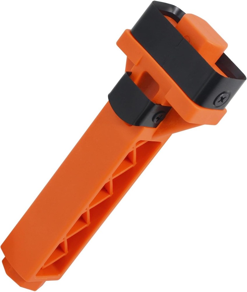 Door Latch Mortise Installation Tool for Accurate Scoring, Lock Orange