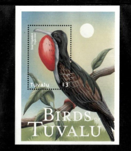 Tuvalu 2000 - Birds - Souvenir Stamp Sheet - Scott #845 - MNH