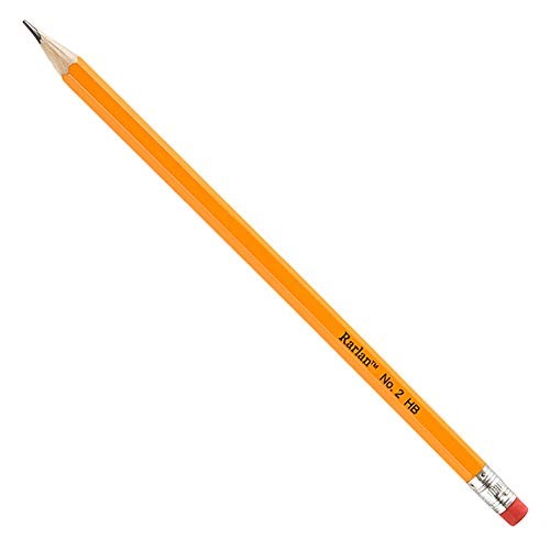 Wood-Cased #2 HB Pencils, Pre-sharpened, 200 Count Bulk Pack