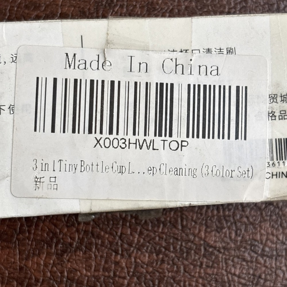 3 In 1 Tiny Bottle Cup Cleaning Brush