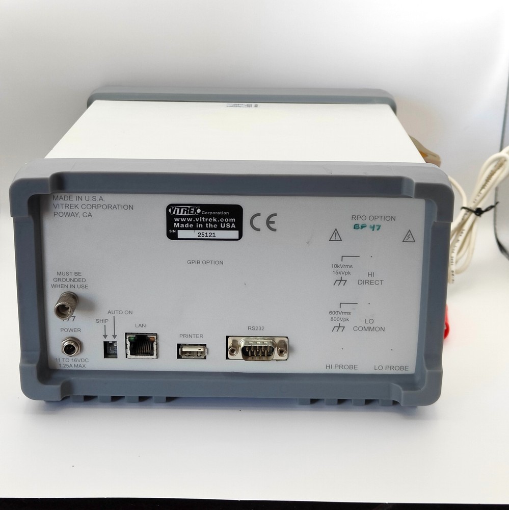 Vitrek 4700 Precision High Voltage Meter