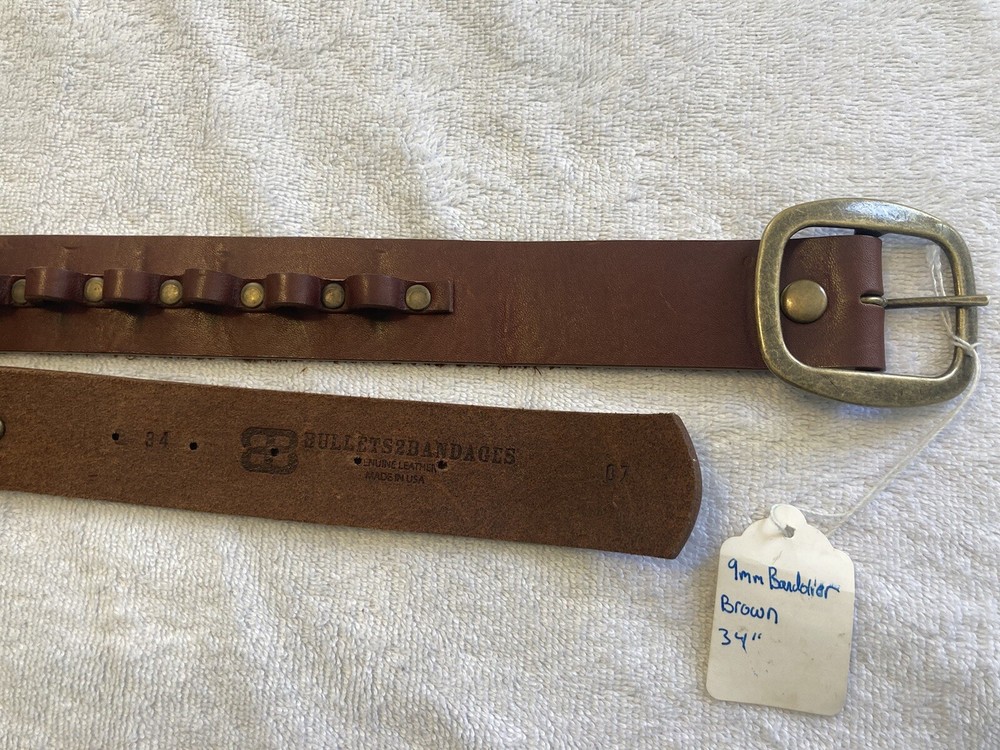 Bullets 2 Bandages 9 mm Bandolier 34”