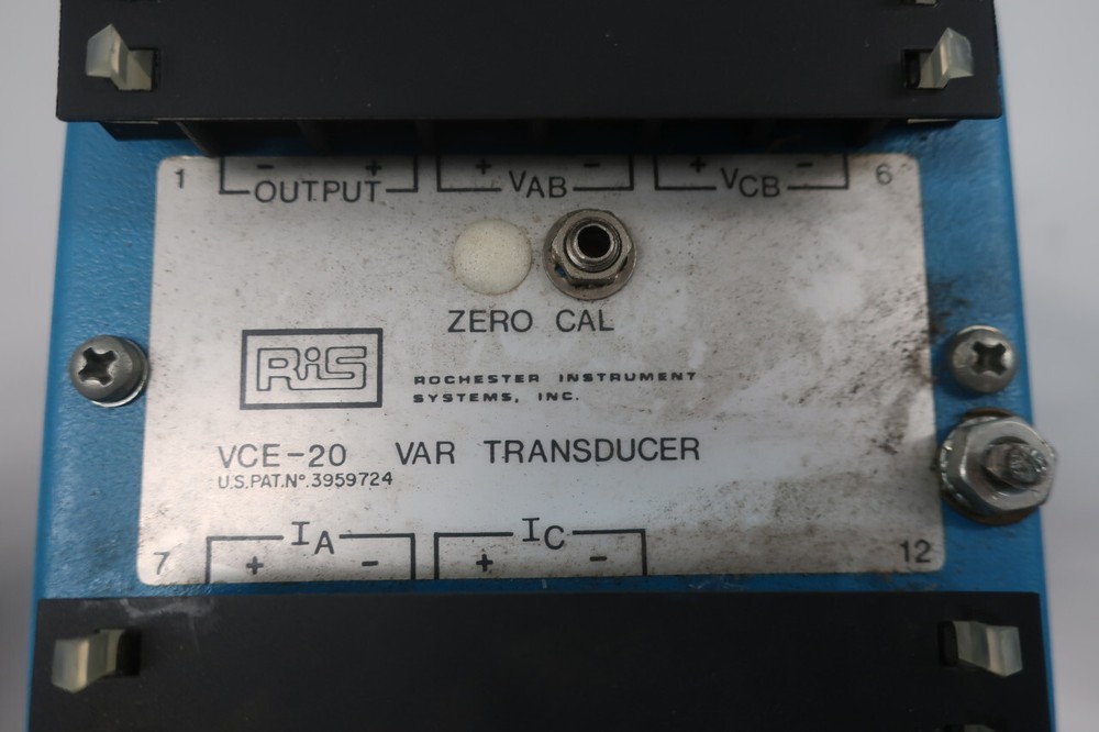 Ris VCE-20 Var Transducer 85-150v-ac