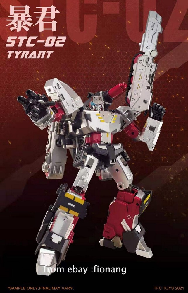 Transformable Megatron TFC STC-02 Tyrant Dominator 4 mode convertion