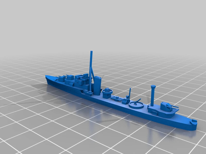 1:700 HMS Laforey With AA