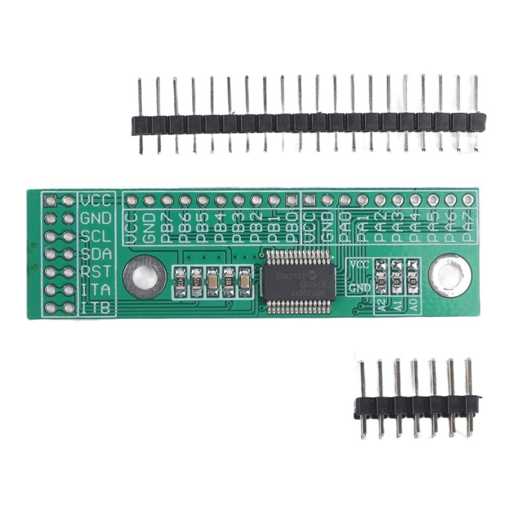 16 Channel IO Expansion Module with Interrupt and Pull Up Resistors for I2C