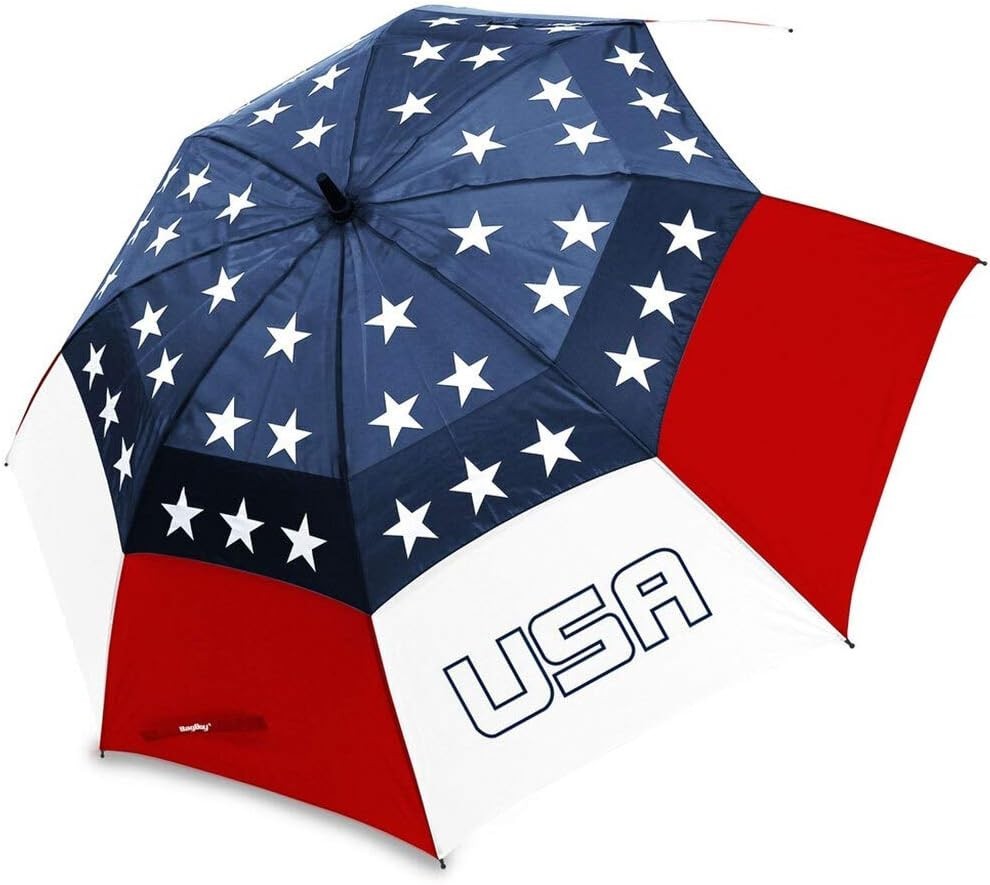Patriotic Golf Umbrella, 62" Diameter