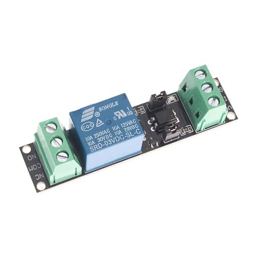 3V 1-Channel Multi-Mode Delay Timer Relay Module with Optocoupler for Home
