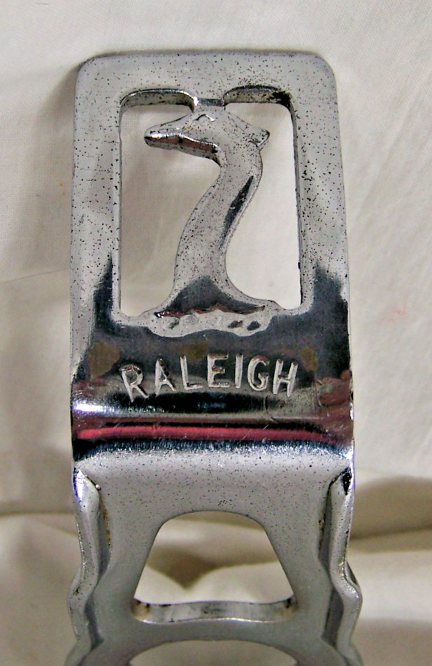 Vintage Raleigh Heron Head Front Lamp Light Fork Mounted Bracket