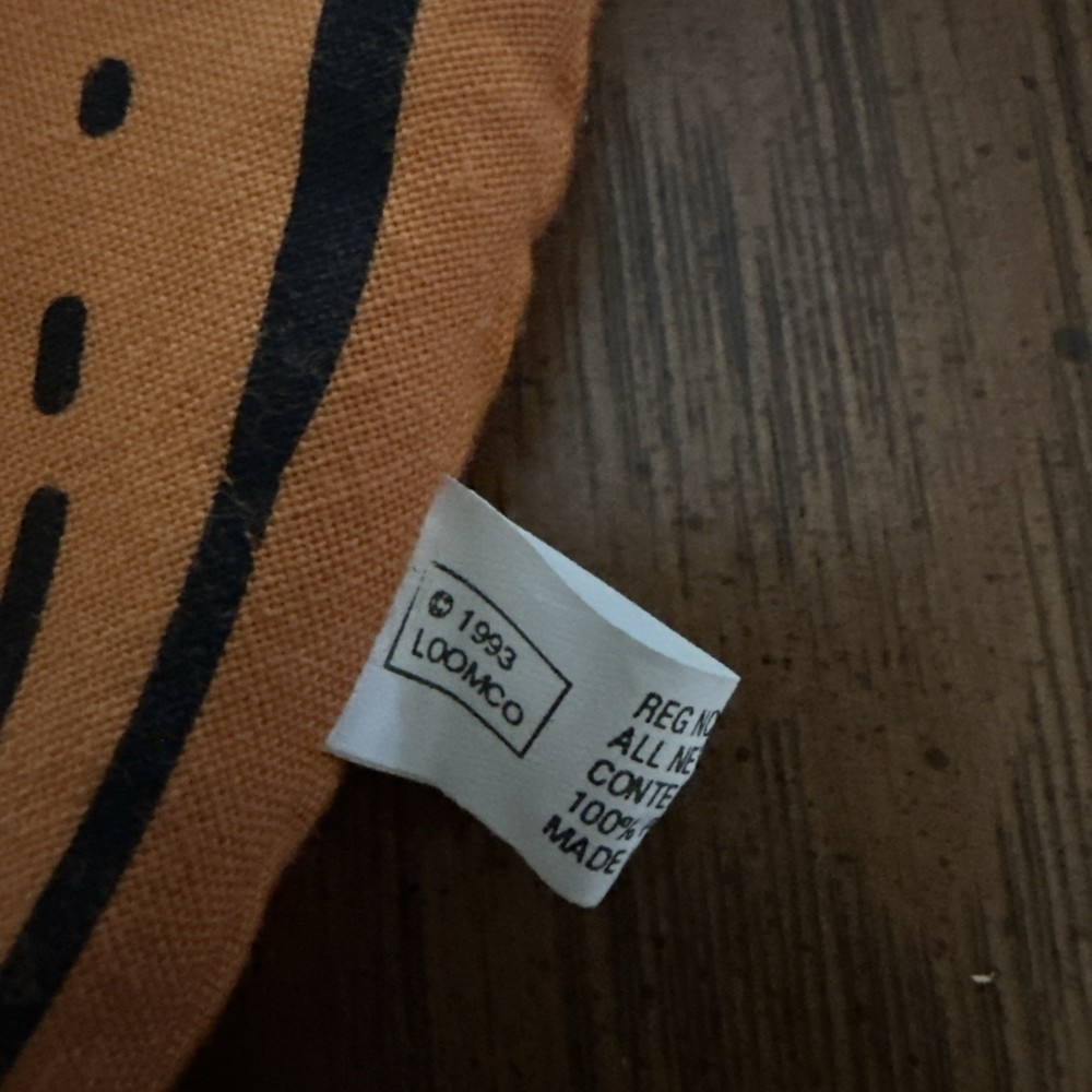 1993 Loomco Pumpkin Oven Mitt