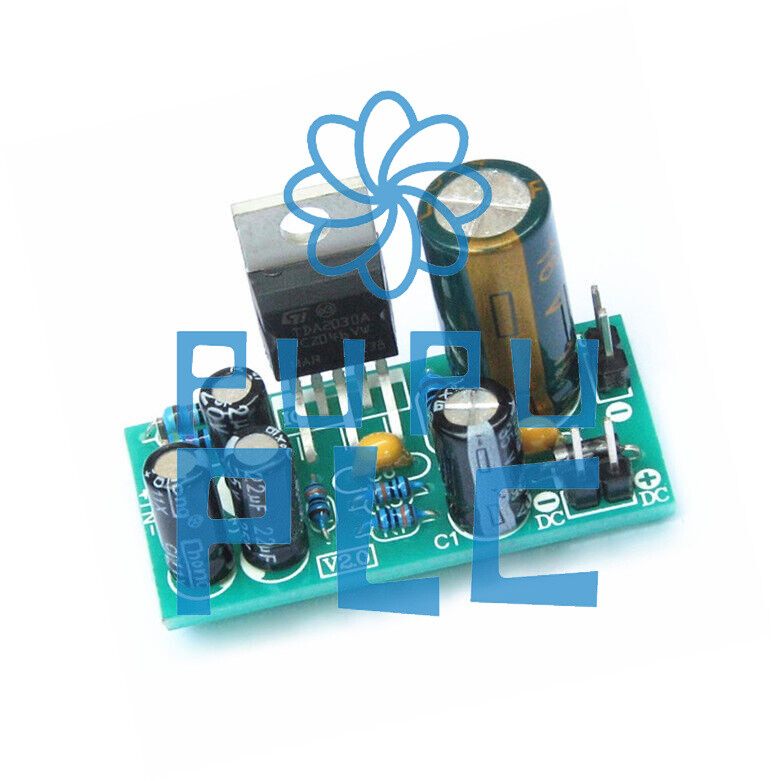 TDA2030A Electronic Audio Power Amplifier Board Module Mono 18W DC 9-24V M