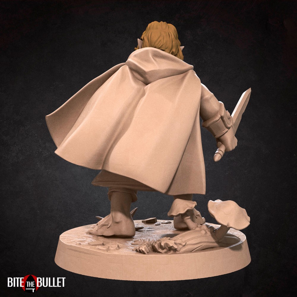 Halfing Fighter C - Bite the Bullet - Dungeons and Dragons