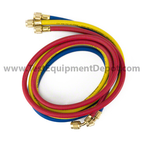 Yellow Jacket 21985 Plus II Charging Hose 3 Pack, 60" Length