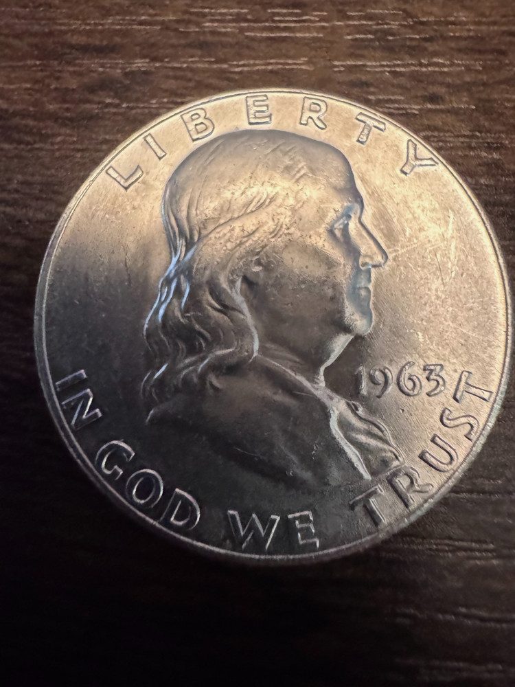 1963 50C Franklin Half Dollar
