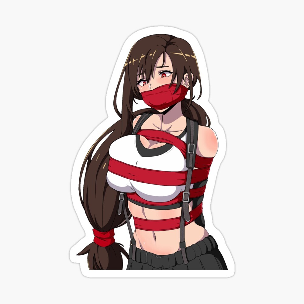Tifa is bound #002 Glossy Sticker