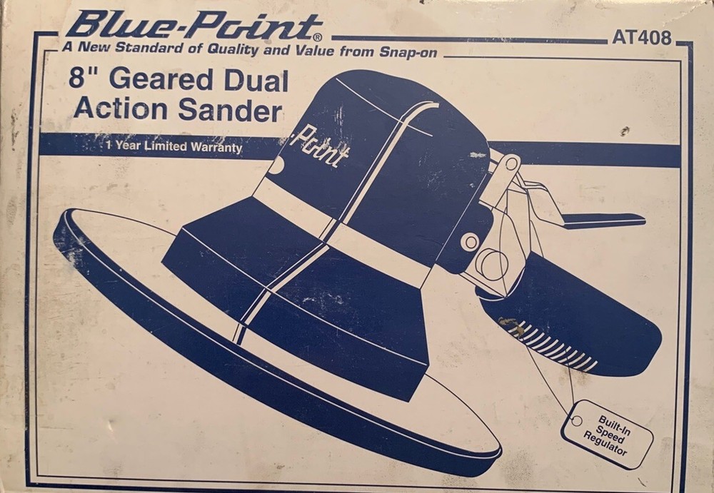 Blue Point 8” Geared Dual Action Sander