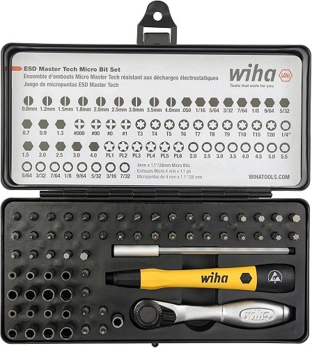 75965 65 Piece System 4 Esd Safe Master Technician'S Ratchet And Microbits Set