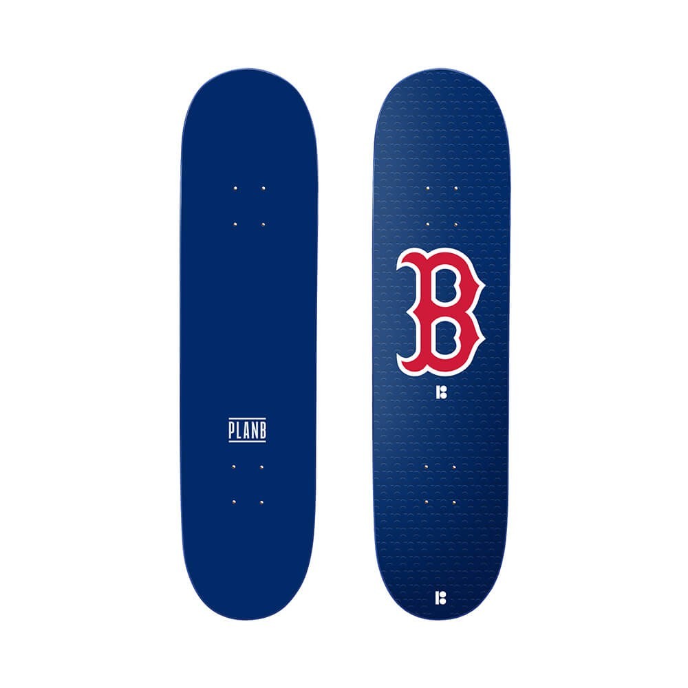 🔥🔥 Plan B Skateboards Team Boston Red Sox Baseball Skate Deck 8.125 Rocket