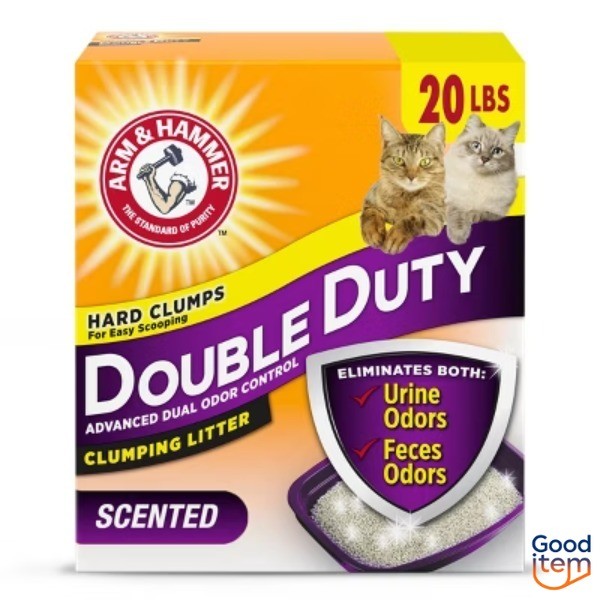 Arm & Hammer Double Duty Clumping Cat Litter - 20lbs