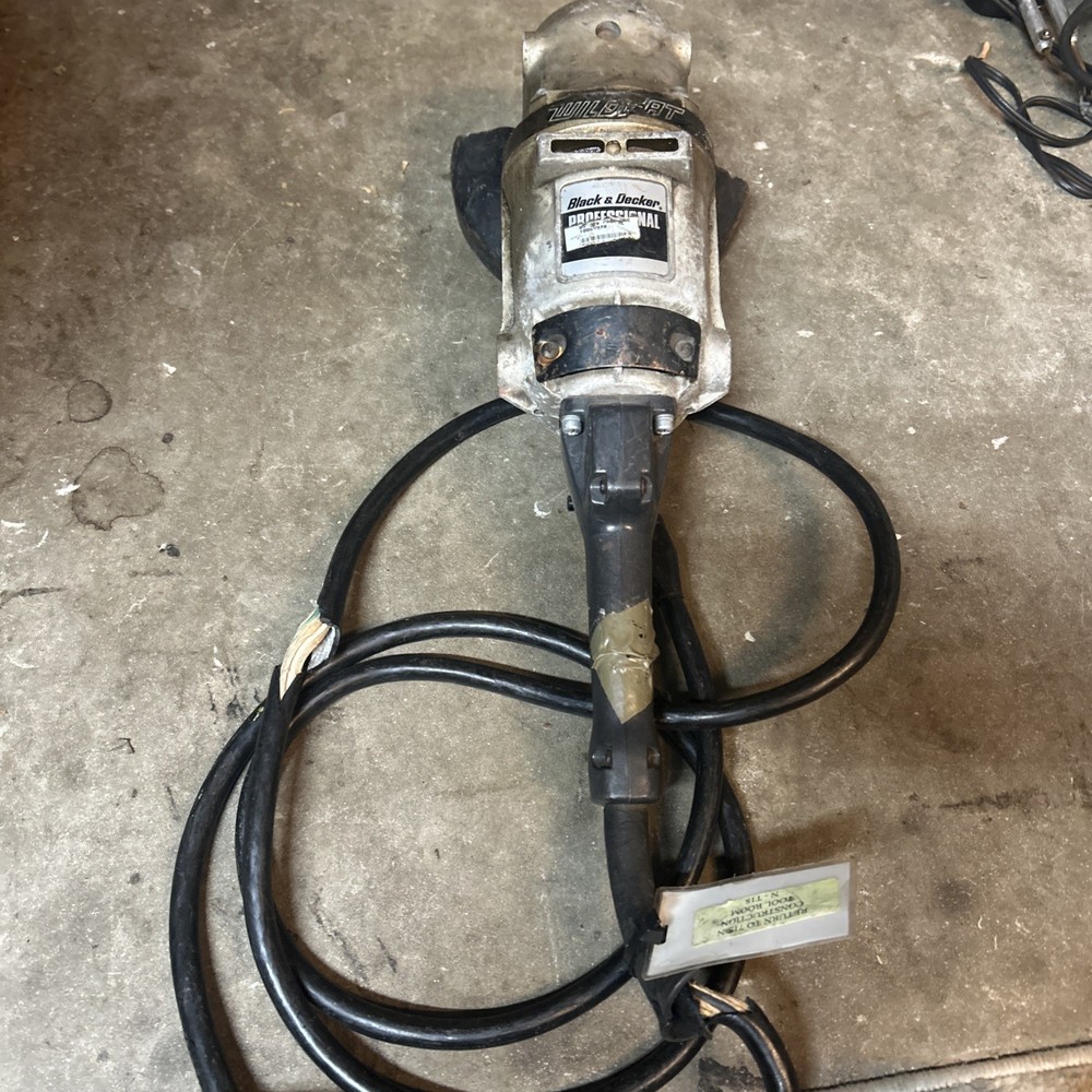 Black & Decker 4076 7" Angle Sander USA. Tested Works