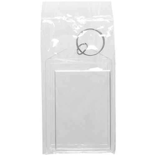 2" x 2.87" Clear Acrylic Photo Keychains 5