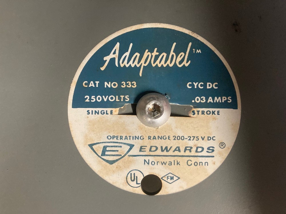 Edwards Adaptabel-250V Cat. No. 333