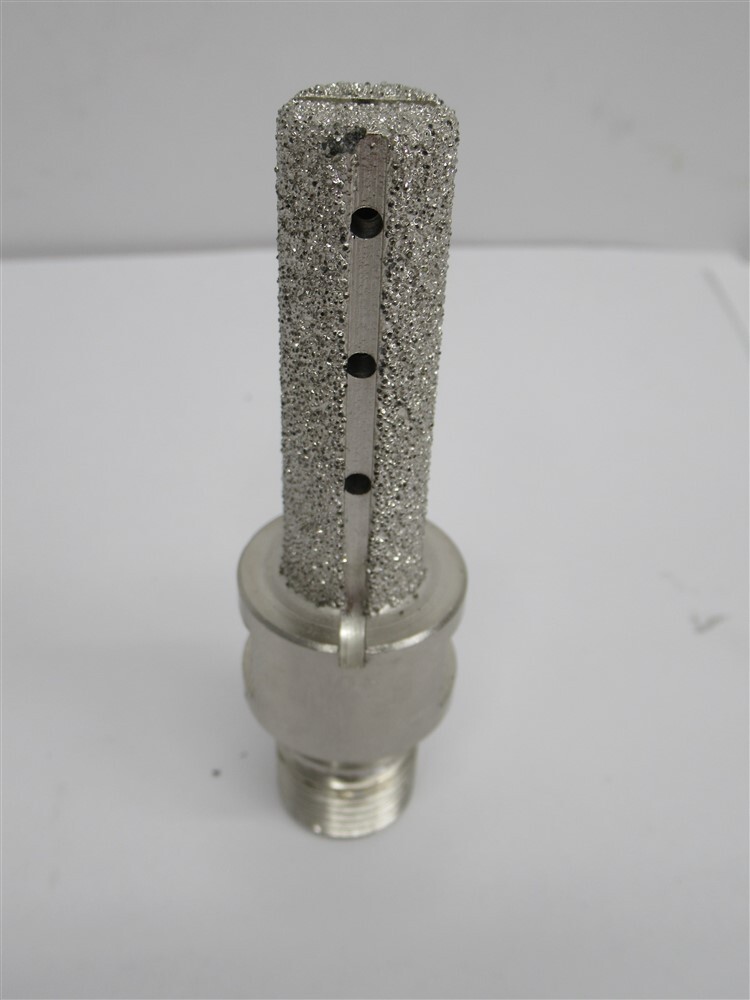 Vacuum Brazed Diamond Finger Bit 17mm x 55mm
