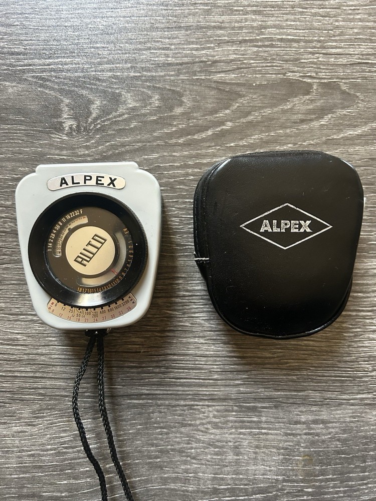 ALPEX Auto Exposure Light Meter With Case, Japan