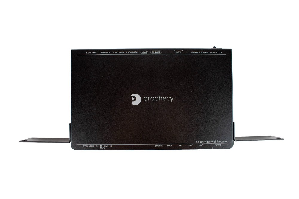 GoFancy Prophecy 4K 1x4 Video Wall Processor | With Mounting Brackets | TESTED