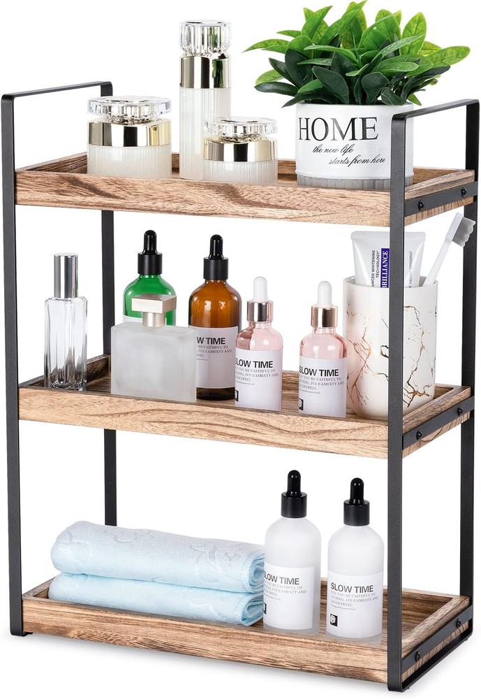 Bathroom Counter Organizer & Storage Kitchen Countertop Organizer Bathroom Sink