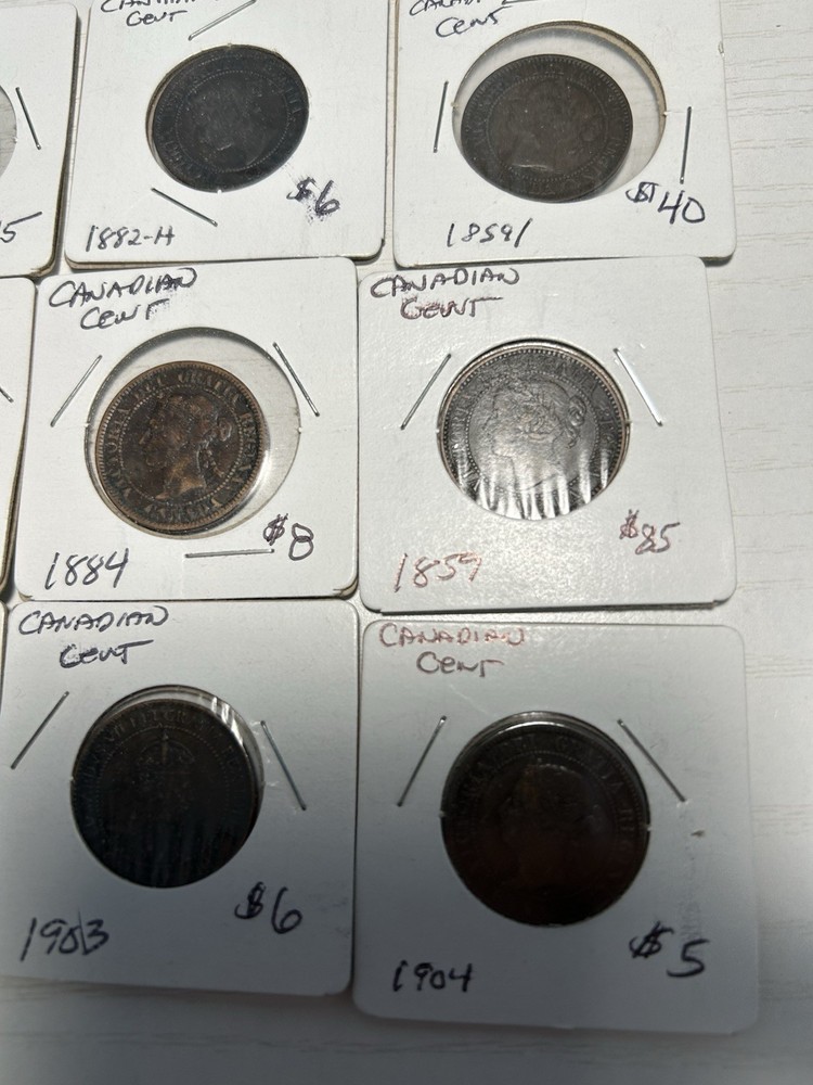 15. Canadian Pennies