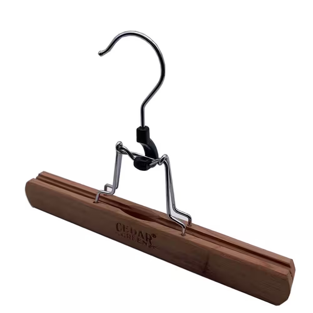 Cedar Cedar Pants Hangers 8-Pack